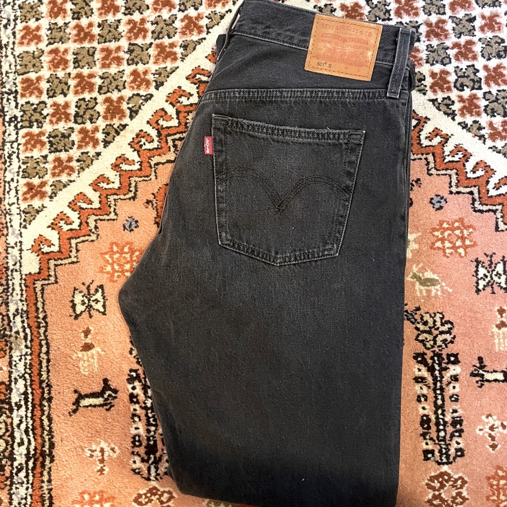 Levi’s 501S Black Jeans - Size 27